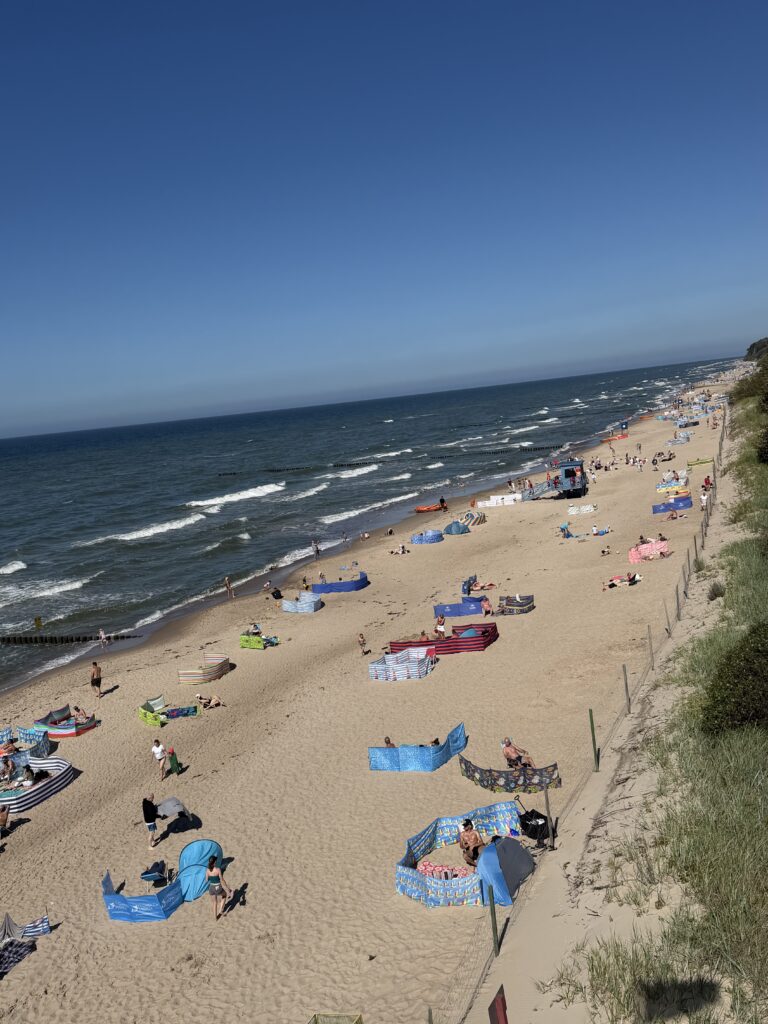 Strand in Rewal am 09.07.2026